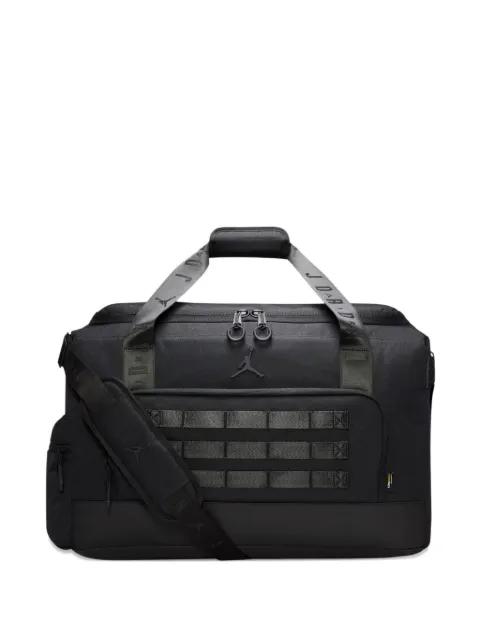 logo-detail luggage by JORDAN
