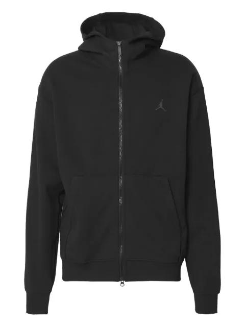 logo-detail zip-up hoodie by JORDAN