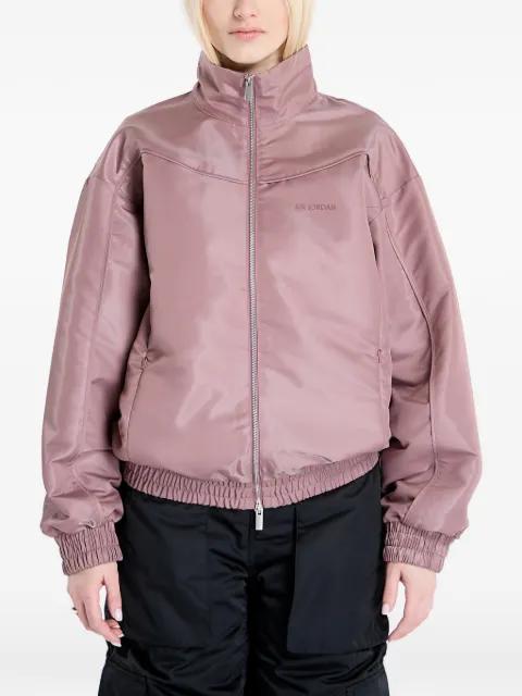 logo-embroidered jacket by JORDAN