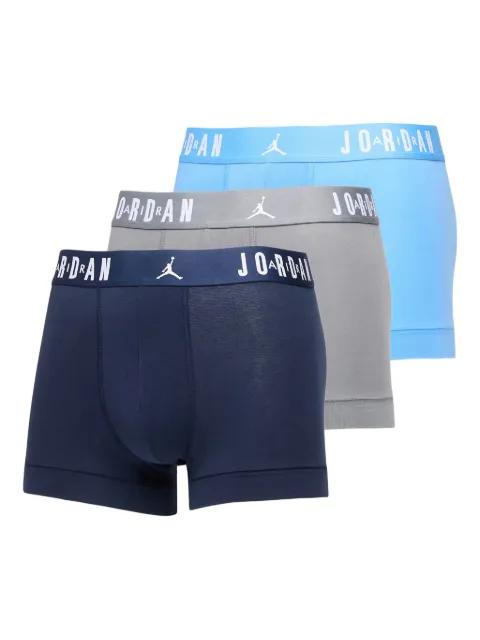 logo-print boxers (pack of three) by JORDAN