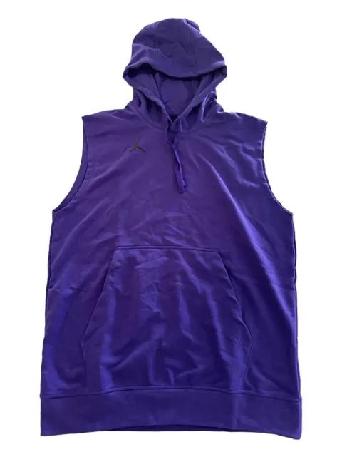 logo-print vest by JORDAN