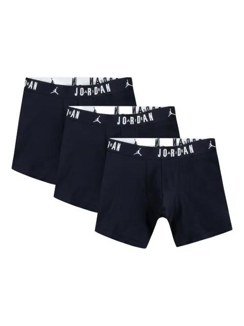 logo-waistband boxers (pack of three) by JORDAN
