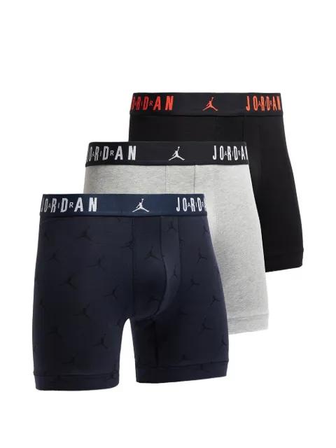 logo-waistband boxers (set of three) by JORDAN