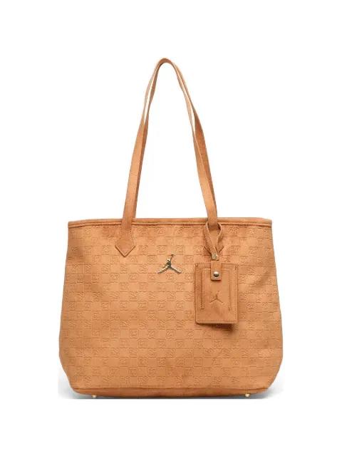 monogram-pattern tote bag by JORDAN