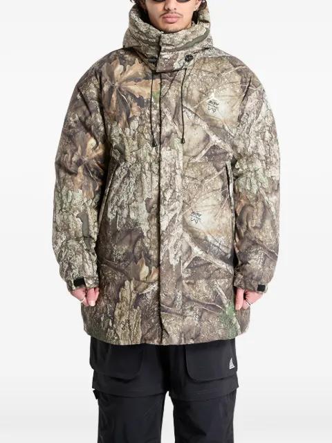 printed hoodied parka by JORDAN