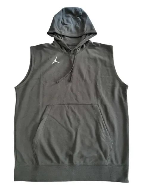 sleeveless fleece hoodie by JORDAN