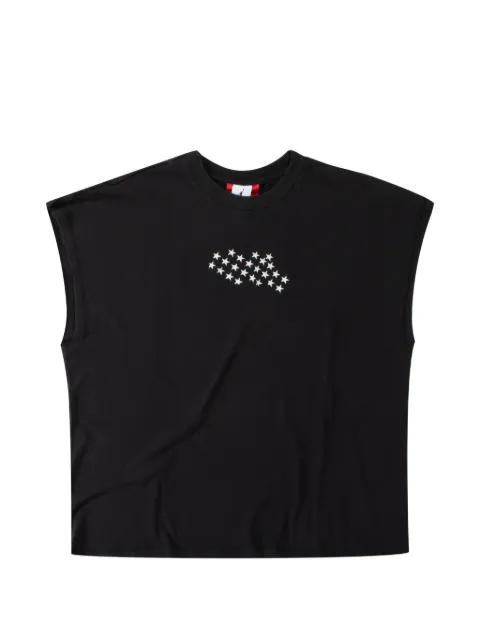 star-print sleeveless T-shirt by JORDAN