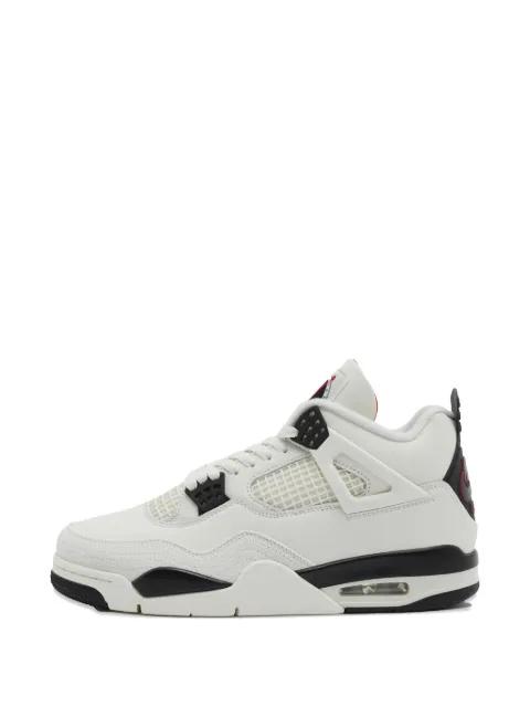 x  Flight Club Air 4 grid-design sneakers by JORDAN