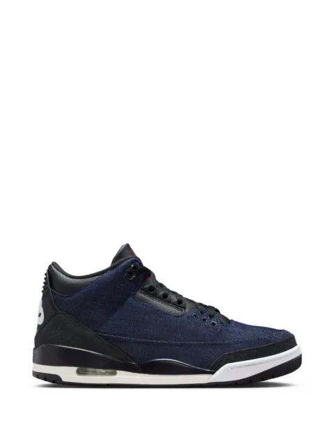 x Levi's Air Jordan 3 lace-up sneakers by JORDAN