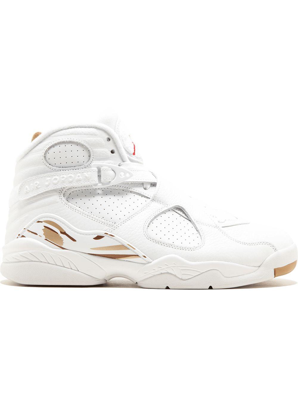 x OVO Air Jordan 8 Retro "White" sneakers by JORDAN