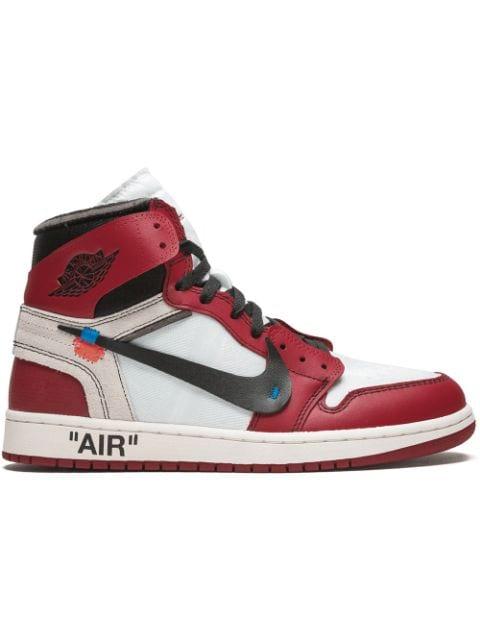 x Off-White The 10: Air Jordan 1 "Chicago" sneakers by JORDAN