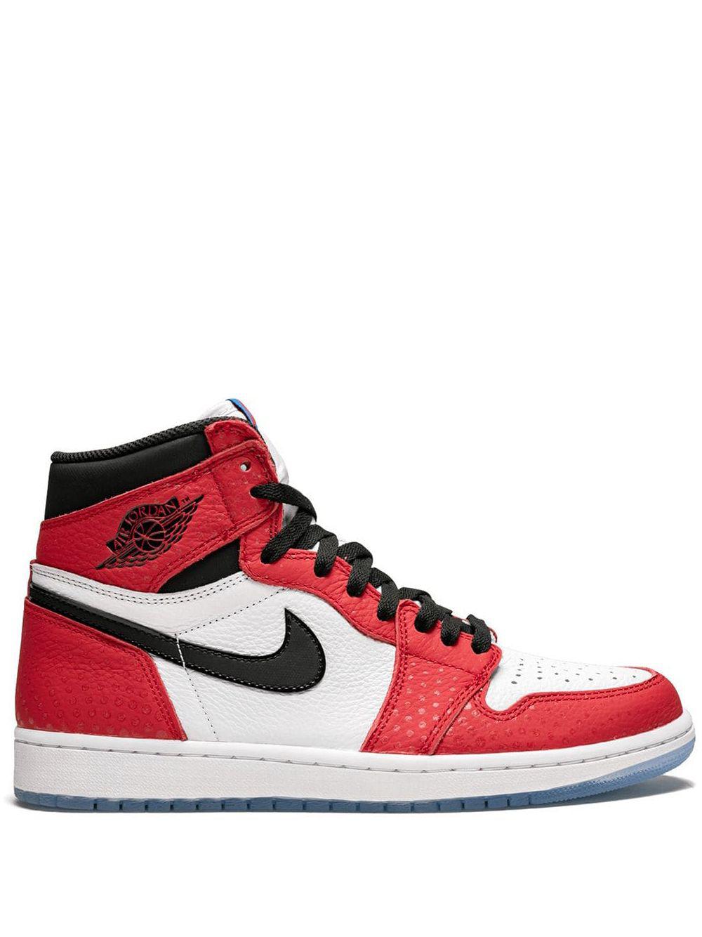 x Spider-Man Air Jordan 1 Retro High OG "Origin Story" sneakers by JORDAN