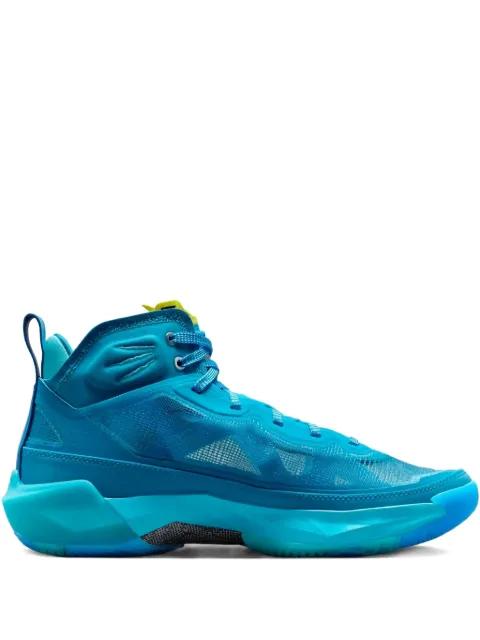 x Zion Williamson x Naruto Air Jordan 37 "400 Laser Blue" sneakers by JORDAN