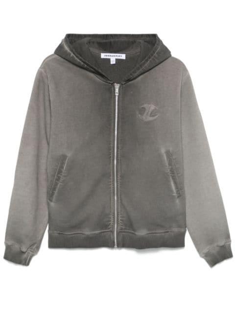 Absorber zip-up hoodie by JORDANLUCA