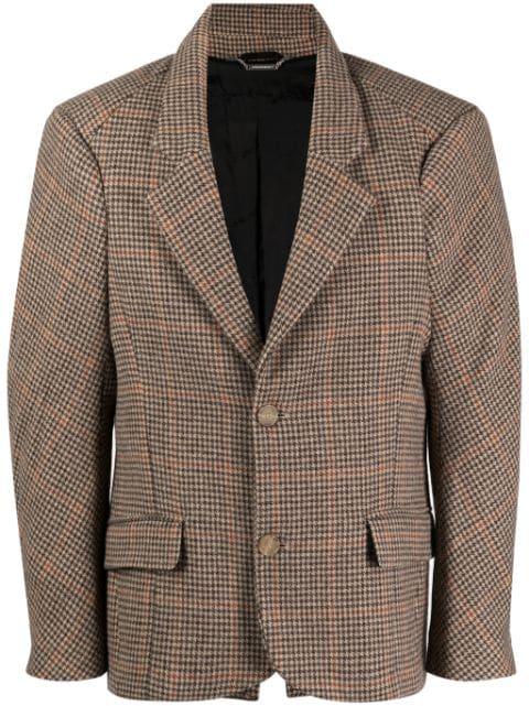 Bulldog single-breasted blazer by JORDANLUCA