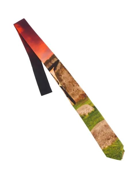 printed tie by JORDANLUCA