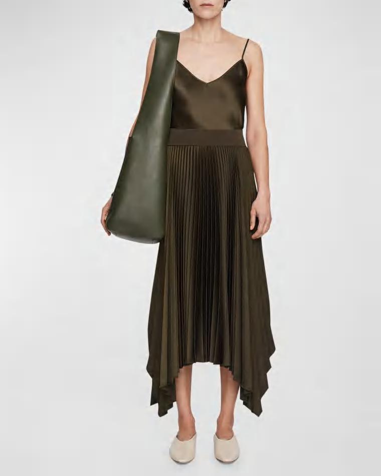 Ade Pleated Handkerchief Maxi Skirt by JOSEPH