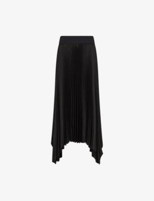 Ade Plissé Crepe Midi Skirt by JOSEPH
