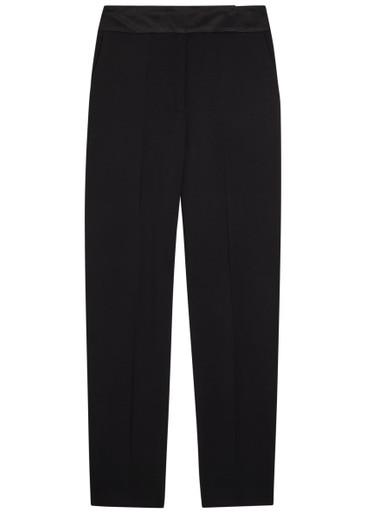 Aix tapered stretch-crepe trousers by JOSEPH