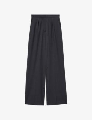 Alanel Tailored Wide-Leg Trousers by JOSEPH