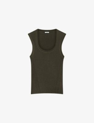 Alaou Ribbed Knitted Tank Top by JOSEPH