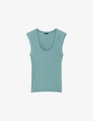 Alaou Ribbed Knitted Tank Top by JOSEPH