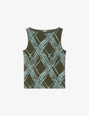 Aouda Knitted Cotton-Blend Top by JOSEPH