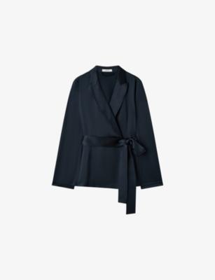 Archer Silk-Satin Jacket by JOSEPH