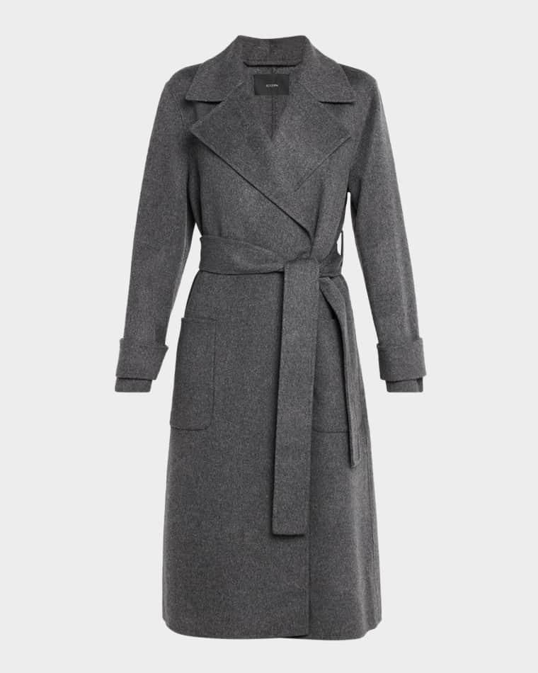 Arline Double-Face Wool-Cashmere Coat by JOSEPH