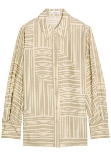 Atlan printed silk shirt by JOSEPH