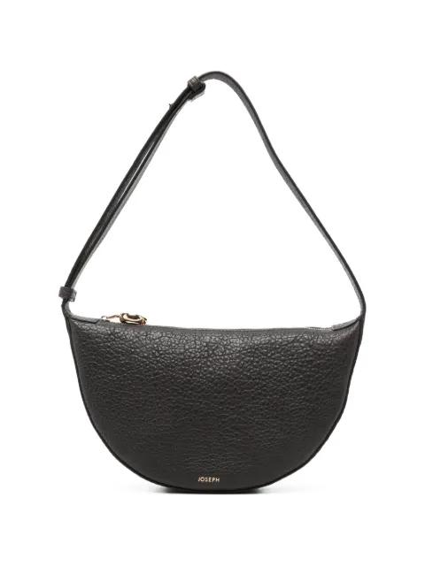 Bean pebbled leather shoulder bag by JOSEPH