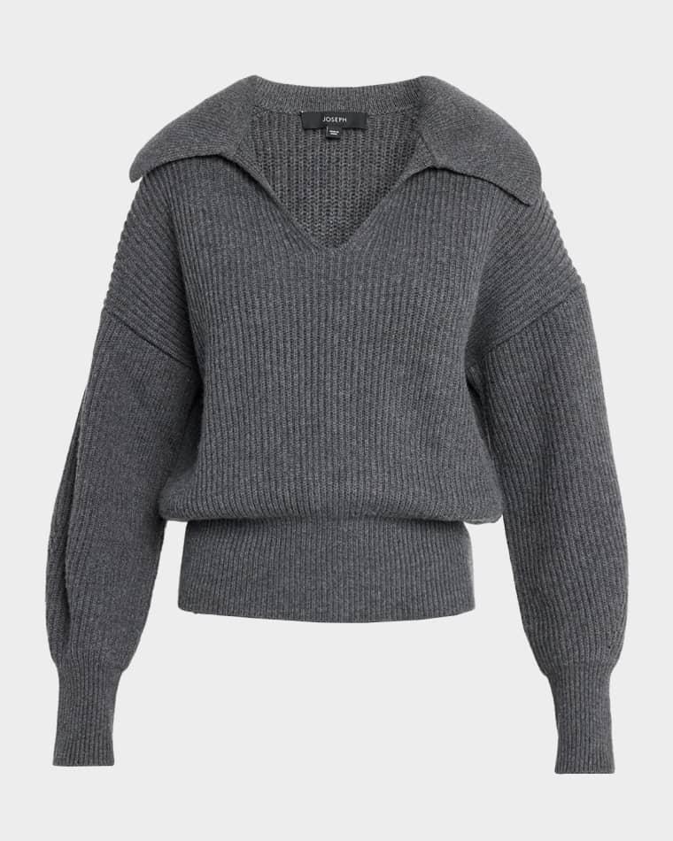 Blouson Rib-Knit Sweater by JOSEPH