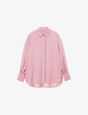 Camilia Relaxed-Fit Satin Blouse by JOSEPH