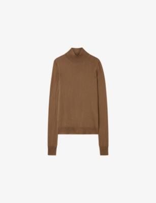 Cashair High-Neck Cashmere Jumper by JOSEPH