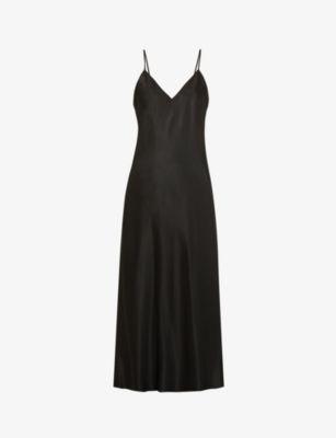 Clea silk strappy midi dress by JOSEPH