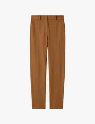 Coleman Slim-Fit Straight-Leg Stretch-Gabardine Trousers by JOSEPH