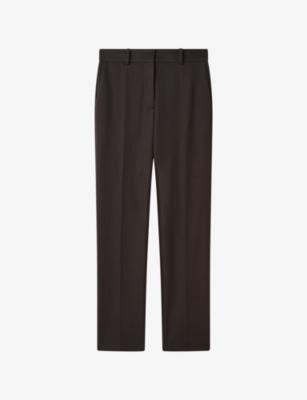 Coleman Slim-Fit Straight-Leg Stretch-Gabardine Trousers by JOSEPH