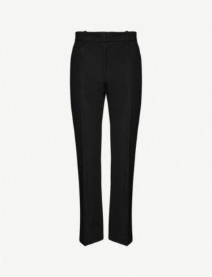 Coleman stretch-gabardine straight-leg trousers by JOSEPH