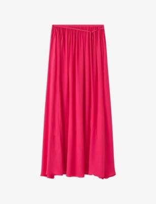 Elba Tie-Waist Crepe Maxi Skirt by JOSEPH