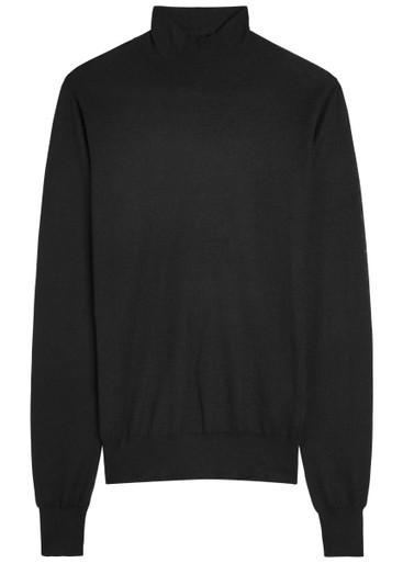 High-neck cashmere knit top by JOSEPH