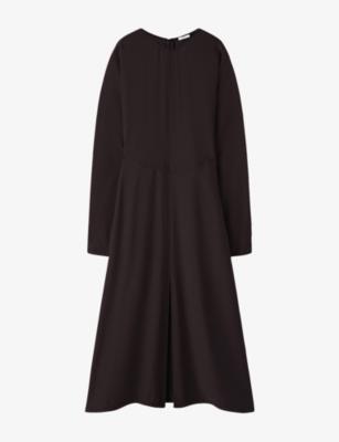 Hills Keyhole Crepe Midi Dress by JOSEPH