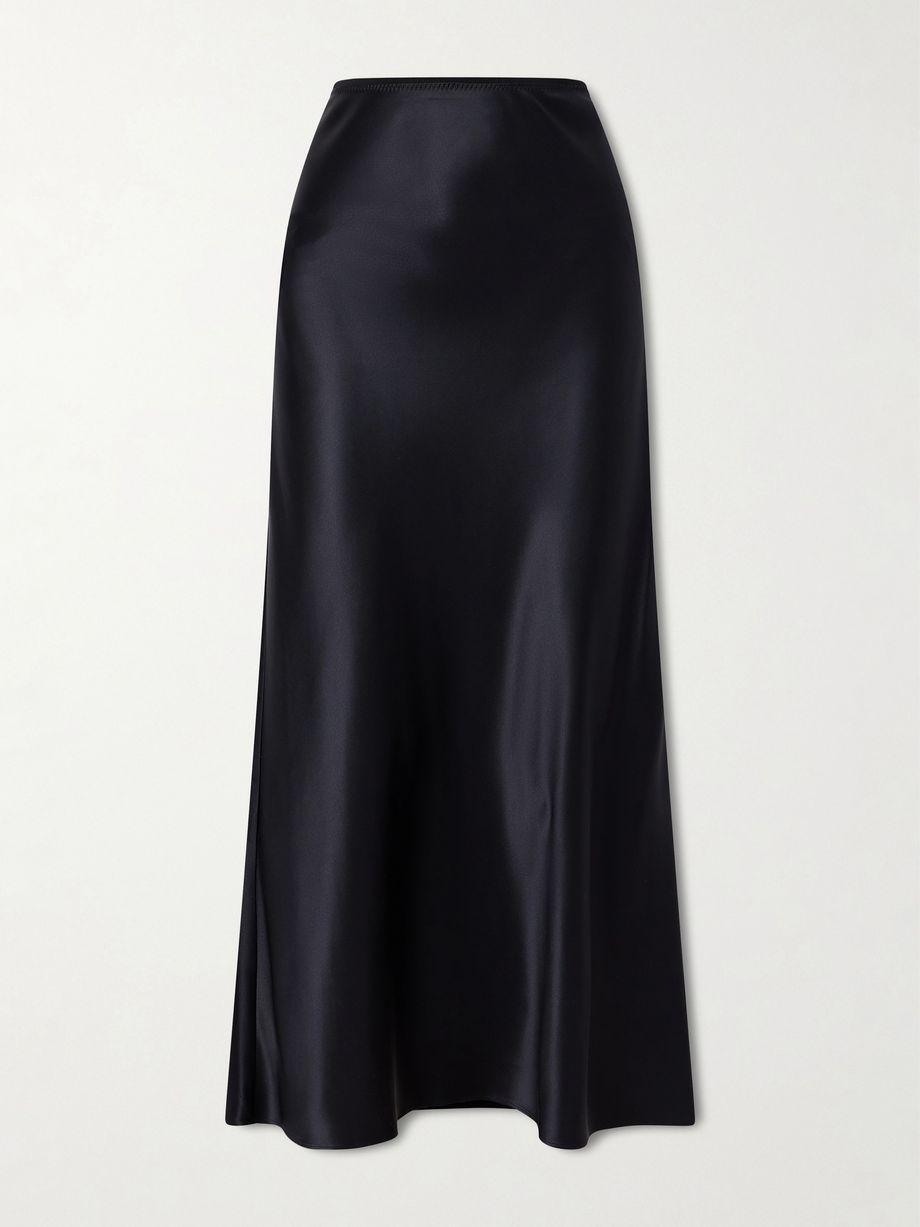 Isaak silk-satin maxi skirt by JOSEPH