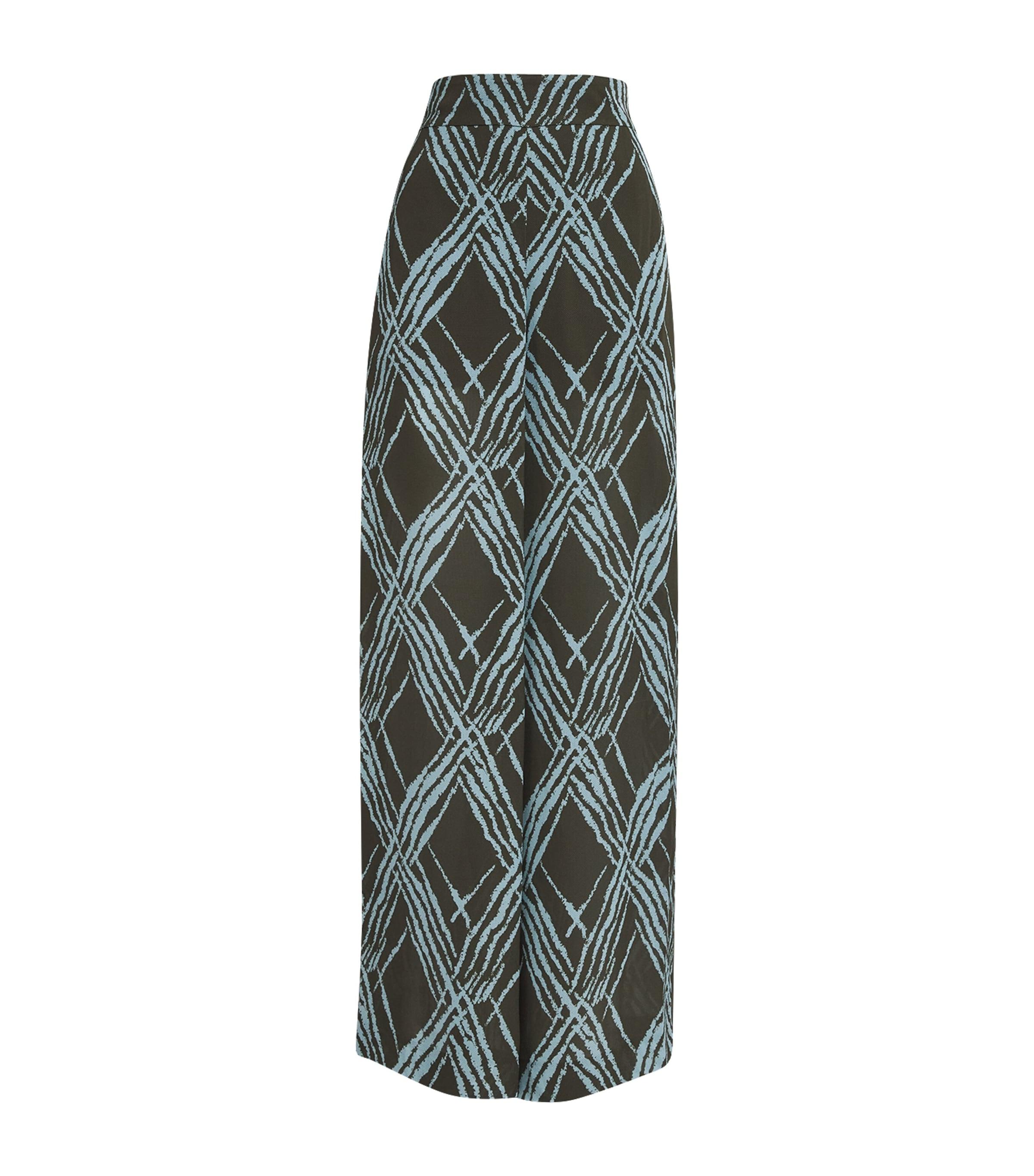 Joseph Open-Weave Silk-Blend Asila Trousers by JOSEPH