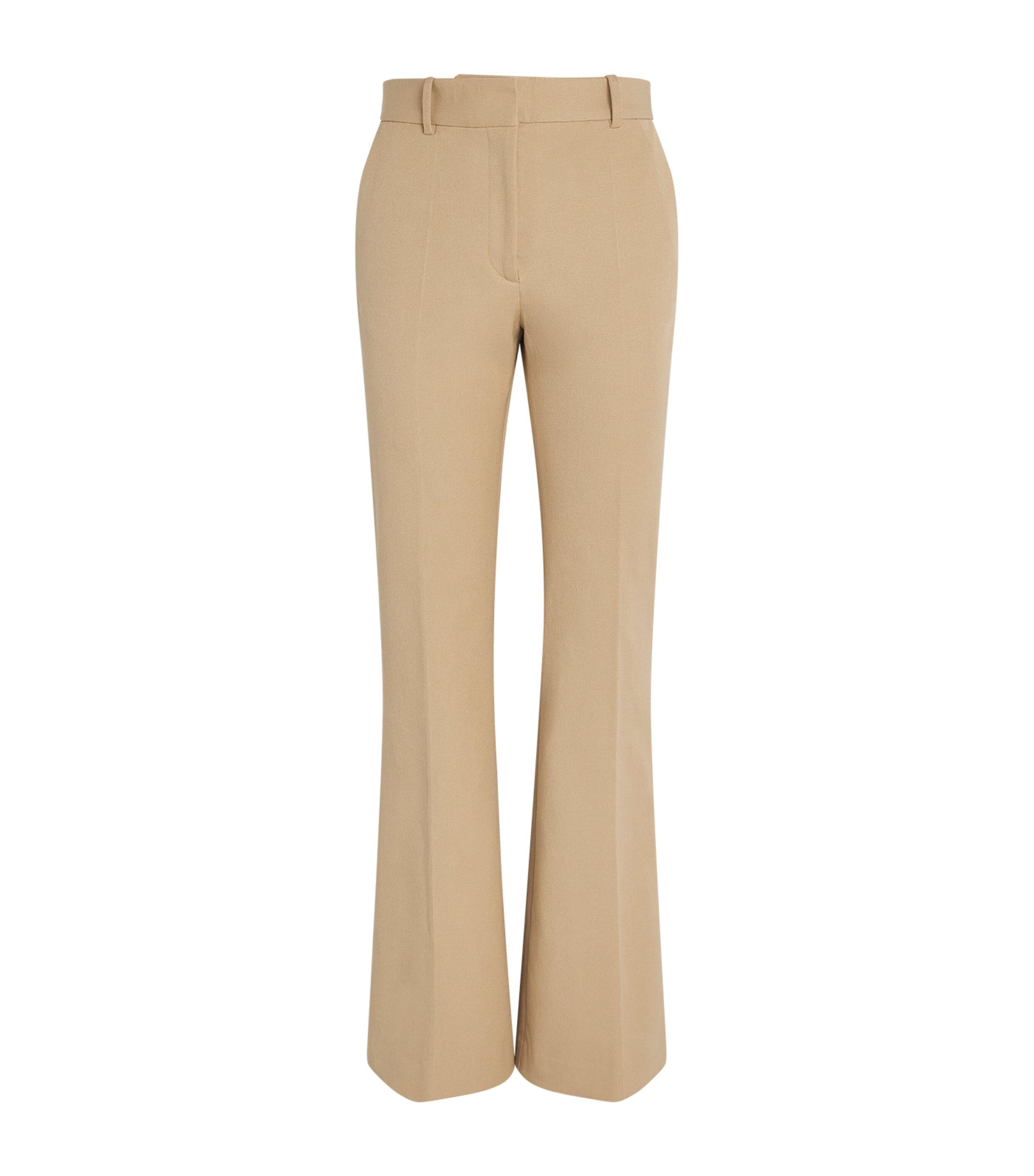 Joseph Stretch-Gabardine Tafira Flared Trousers by JOSEPH