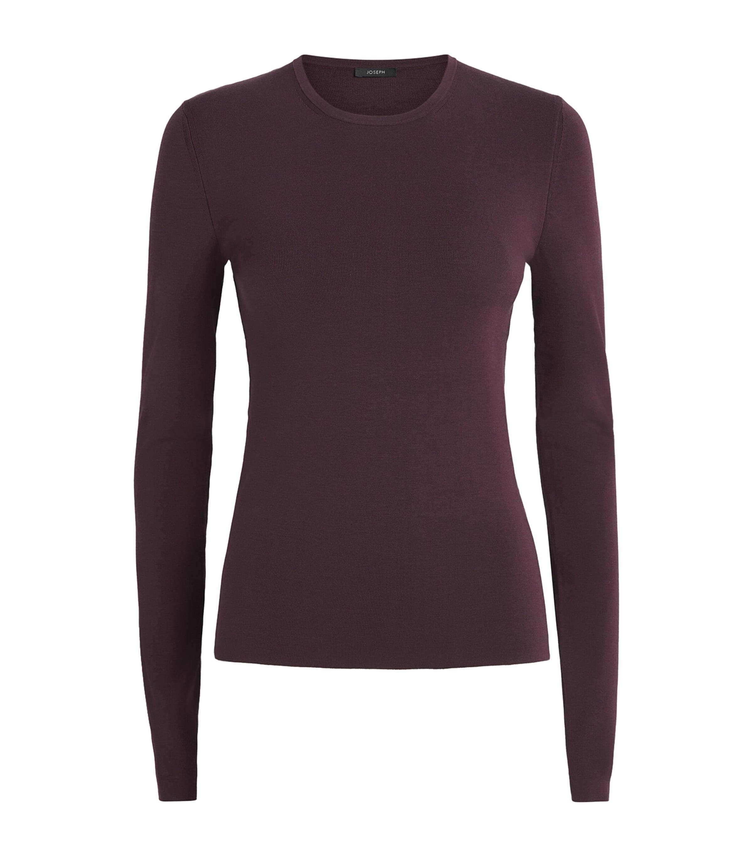 Joseph Stretch-Silk Long-Sleeve Top by JOSEPH