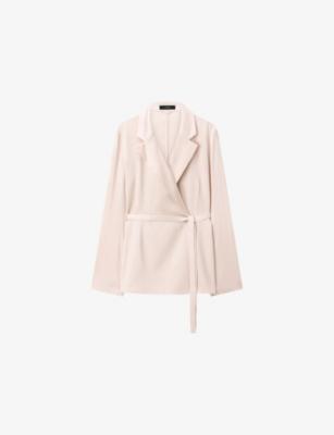 Joubert Double-Breasted Silk Jacket by JOSEPH