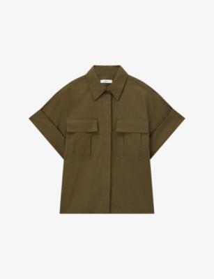 Justo Flap-Pocket Cotton-Poplin Shirt by JOSEPH