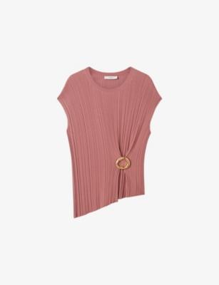 Kenit Plissé Knitted Top by JOSEPH