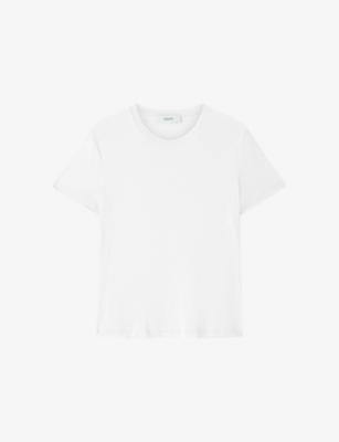 Livia Short-Sleeved Cotton-Jersey T-Shirt by JOSEPH