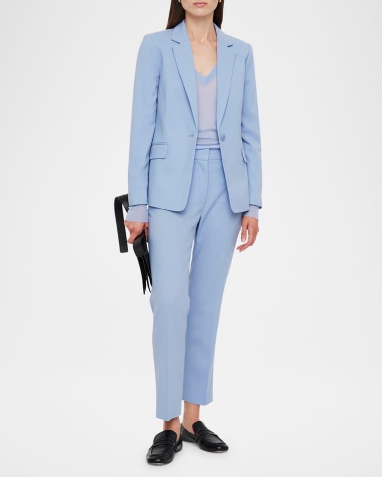 Marty Single-Button Crepe Jacket by JOSEPH